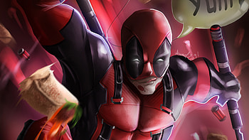 Art Of Deadpool, deadpool, artwork, artist, digital-art, superheroes, deviantart HD wallpaper