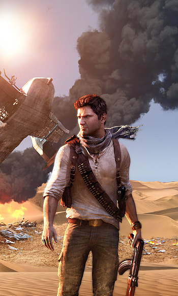 Drake's Desert Aftermath — Uncharted 3 , video game HD phone wallpaper