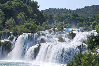 Landscape, Nature, Rivers, Waterfalls, Forest HD wallpaper