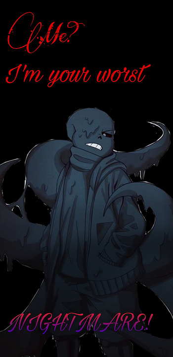 Nightmare, Undertale, Sans HD phone wallpaper