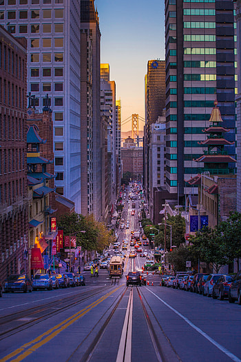 Cities, City, Road, Markup, Traffic, Movement, Skyscrapers HD phone wallpaper