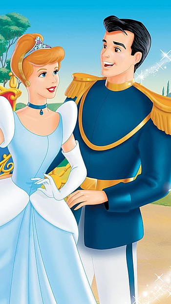 Couple Cartoon, Princess, Cinderella, disney HD phone wallpaper