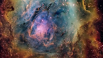 Preview strange colorful nebula HD wallpaper