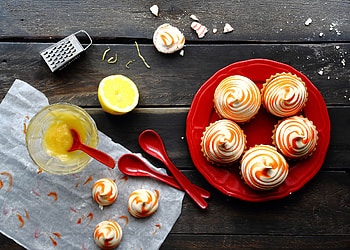 Lemon meringue tarts, Tangy and sweet, Zesty dessert, Citrus delight HD wallpaper
