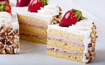 Cake in , Crystal-clear , Delectable treat, Sweet satisfaction HD wallpaper