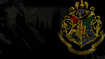 Hogwarts coat of arms, Harry Potter HD wallpaper