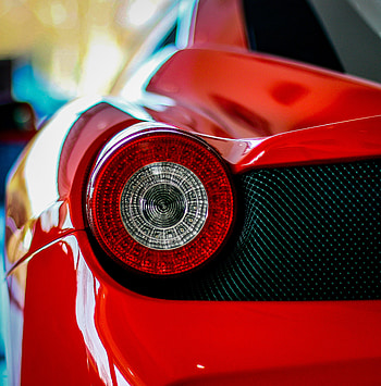 Taillight, rear, Ferrari 458 HD phone wallpaper
