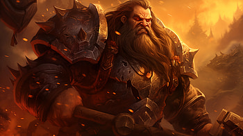 Dwarf Rage Wow, dwarf, video game, World of Warcraft HD wallpaper