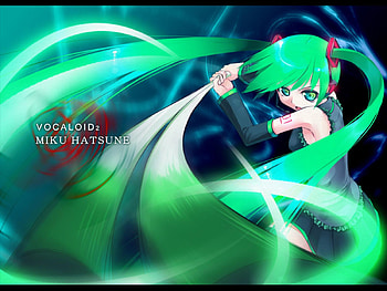 Hatsune Miku, blue, awesome, leek, cute, vocaloid, spring onion, beauty, nice, miku, negi, vocaloids, hatsune, thighhighs, skirt, blue eyes, twintail, blue hair, aqua, beautiful, anime, pretty, green, cool, green hair, green eyes HD wallpaper
