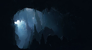 Rock, Dark, Shine, Light, Stone, Cave HD wallpaper