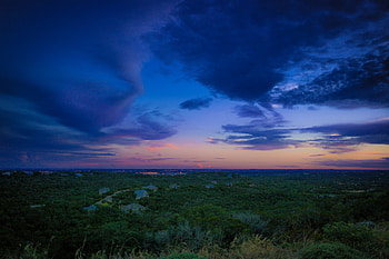 Nature, Sunset, Sky, Horizon, San Antonio, Texas HD wallpaper