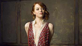 2015 Vanity Fair Oscar Party, Emma Stone HD wallpaper