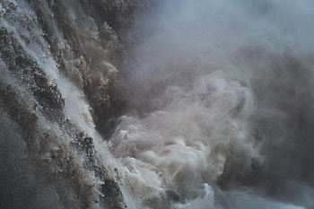 Nature, Water, Waterfall, Spray, Flow, Stream HD wallpaper