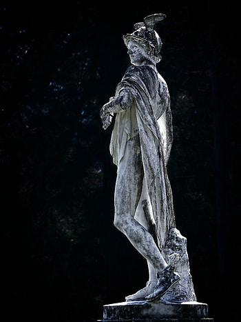 Miscellanea, Miscellaneous, Sculpture, Monument, Mercury, Hermes HD phone wallpaper