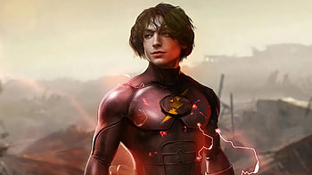 The Evil Flash, flash, superheroes, artist, artwork, digital-art HD wallpaper