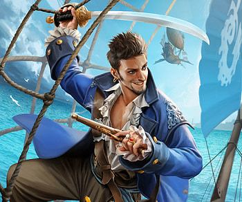 fantasy, pirate HD wallpaper