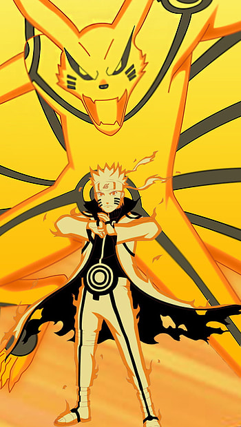 Naruto, kurama, narutokuramamode, narutokurama HD phone wallpaper