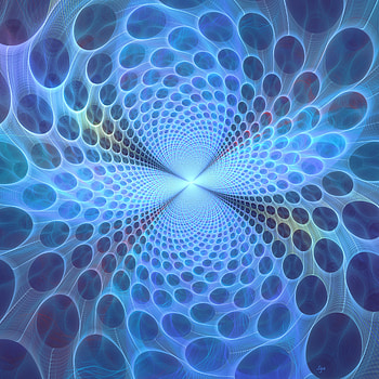Abstract, Circles, Fractal, Glow, Perspective, Prospect, Optical Illusion HD phone wallpaper