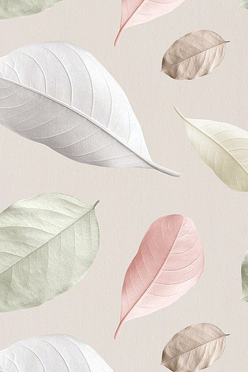 premium vector of Mix of pastel leaves design resource 2367153. Pastel background , Minimalist , Abstract HD phone wallpaper