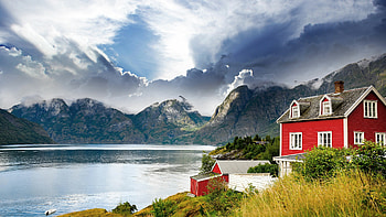 Landscape beauty, Norwegian scenery, Stunning backgrounds, Nature's canvas HD wallpaper