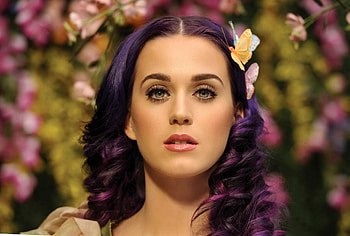 Katy Perry, colored hair, singer, 2018 HD wallpaper
