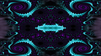 Trippy Psychedelic Fractal, trippy, psychedelic, aesthetic, pattern, Abstract, fractal HD wallpaper