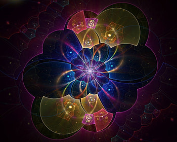 Colors, fractal HD wallpaper