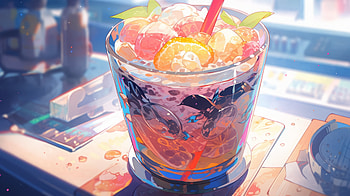 Vibrant Slurpee Bliss -, food, Slurpee HD wallpaper