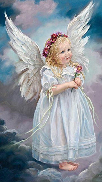 Baby Cute, Angel HD phone wallpaper