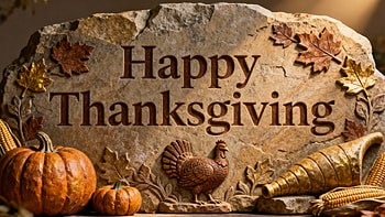 Happy Thanksgiving, Pumpkin, Turkey HD wallpaper
