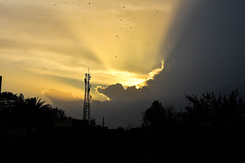 Rays from Heaven, sunbeam HD wallpaper