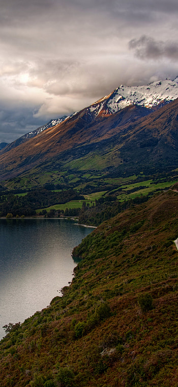 Mountain, South Island (New Zealand), New Zealand, Mountains HD phone wallpaper