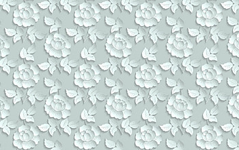 Texture, rose, white, grey, flower, paper, pattern HD wallpaper