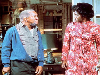 REDD FOXX & LaWANDA PAGE, action, tvshow, entertainment, usa HD wallpaper
