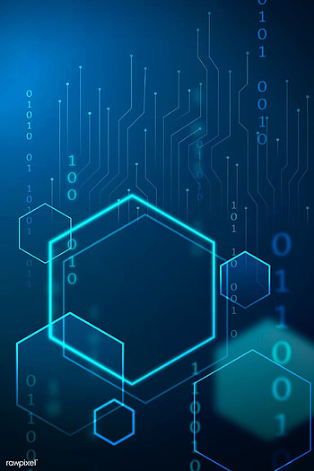 premium illustration of Futuristic pentagons on a technology background vector b. Technology background, Technology design graphic, Futuristic background, Cool Future Technology HD phone wallpaper