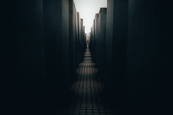 Architecture, Dark, Miscellanea, Miscellaneous, Track, Passage, Maze HD wallpaper