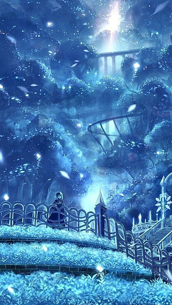 Unique, Blue Background HD phone wallpaper