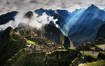 Machu Picchu, Mountain scenery, Ancient settlement, High-quality HD wallpaper