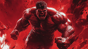 Red Hulk : Marvel's Mighty Hero, Red Hulk, Marvel Comics, Hulk, superhero, Comic HD wallpaper