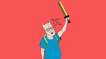 Adventure Time King Of The Hill HD wallpaper