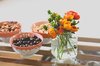 Flowers, Bouquet, Vase HD wallpaper