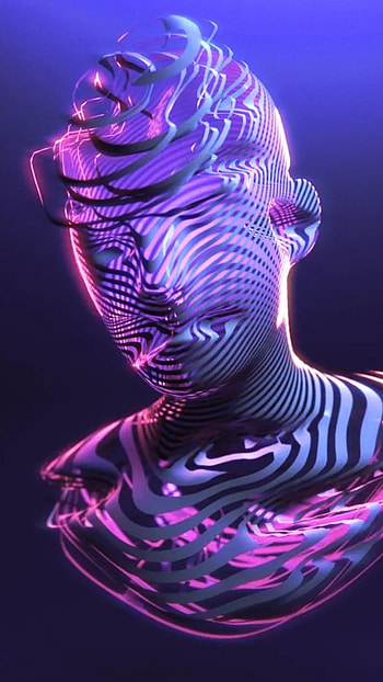 4d, Abstract, Human Face, 4 d HD phone wallpaper