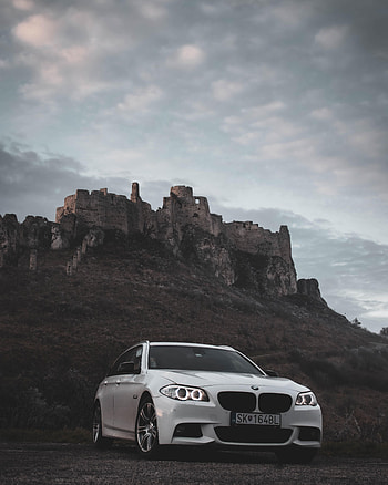 Nature, Bmw, Cars, Rock, Car, Front View HD phone wallpaper