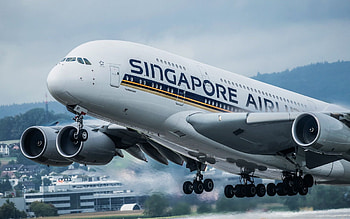 Singapore Airlines A380, Top backgrounds, Travels HD wallpaper