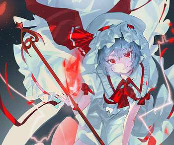 Remilia Scarlet, Remilia Scarlet, Anime, Touhou HD wallpaper