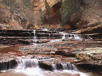 Rivers, Macro, Waterfall, Flow HD wallpaper