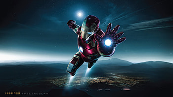 Spectacular Iron Man , iron-man, artwork, artist, digital-art, superheroes, behance HD wallpaper