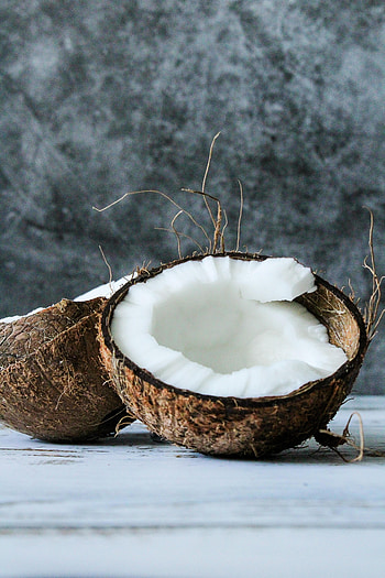 Food, Fruit, Tropical, Fetus, Exotic, Coconut HD phone wallpaper