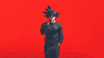 Scarlet Aura — Goku (Dragon Ball Super) Ultra, Anime, red anime, Dragon Ball Super, Goku HD wallpaper