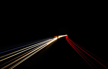 Road, Lines, Neon HD wallpaper